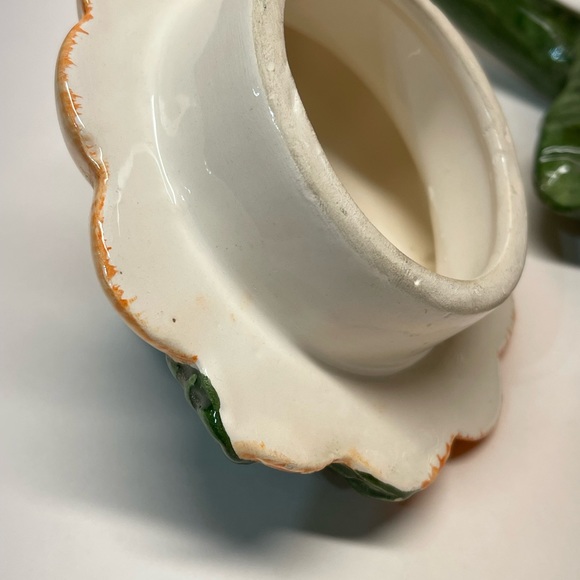 Vtg Teapot Fall Pumpkin - Picture 7 of 16